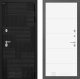 Входная металлическая Дверь Лабиринт (LABIRINT) Pazl 13 Белый софт в Лобне
