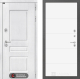 Входная металлическая Дверь Лабиринт (LABIRINT) Versal 13 Белый софт в Лобне