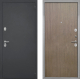 Входная металлическая Дверь Интекрон (INTECRON) Гектор Гладкая шпон Венге коричневый в Лобне