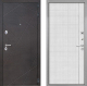Входная металлическая Дверь Интекрон (INTECRON) Сенатор Лучи В-07 с молдингом Лофт белый в Лобне