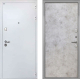 Входная металлическая Дверь Интекрон (INTECRON) Колизей White Гладкая Мрамор светлый в Лобне