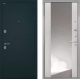 Входная металлическая Дверь Интекрон (INTECRON) Греция ФЛЗ-516 Зеркало Сосна белая в Лобне