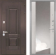 Входная металлическая Дверь Интекрон (INTECRON) Италия ФЛЗ-516 Зеркало Сосна белая в Лобне
