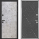 Входная металлическая Дверь Интекрон (INTECRON) Профит Black Мрамор Светлый Гладкая Гранит лава оникс в Лобне