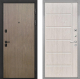 Входная металлическая Дверь Интекрон (INTECRON) Профит Black Венге Коричневый ФЛ-102 Сосна белая в Лобне
