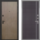 Входная металлическая Дверь Интекрон (INTECRON) Профит Black Венге Коричневый В-07 с молдингом Венге в Лобне