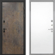 Входная металлическая Дверь Интекрон (INTECRON) Профит Black Гранж Гладкая Силк Сноу в Лобне