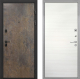 Входная металлическая Дверь Интекрон (INTECRON) Профит Black Гранж Гладкая Дуб сильвер поперечный в Лобне