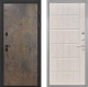 Входная металлическая Дверь Интекрон (INTECRON) Профит Black Гранж ФЛ-102 Сосна белая в Лобне