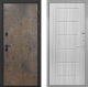 Входная металлическая Дверь Интекрон (INTECRON) Профит Black Гранж ФЛ-39 Сандал белый в Лобне