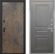 Входная металлическая Дверь Интекрон (INTECRON) Профит Black Гранж ФЛ-243 Графит вуд дуб в Лобне