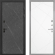 Входная металлическая Дверь Интекрон (INTECRON) Профит Black Гранит Лава Оникс Лучи-М Софт милк в Лобне