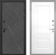 Входная металлическая Дверь Интекрон (INTECRON) Профит Black Гранит Лава Оникс Альба Роял Вуд белый в Лобне