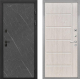 Входная металлическая Дверь Интекрон (INTECRON) Профит Black Гранит Лава Оникс ФЛ-102 Сосна белая в Лобне