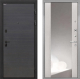 Входная металлическая Дверь Интекрон (INTECRON) Профит Black Эковенге ФЛЗ-516 Зеркало Сосна белая в Лобне