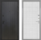 Входная металлическая Дверь Интекрон (INTECRON) Профит Black ФЛ-295 В-07 с молдингом Лофт белый в Лобне