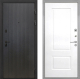 Входная металлическая Дверь Интекрон (INTECRON) Профит Black ФЛ-295 Альба Роял Вуд белый в Лобне