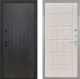 Входная металлическая Дверь Интекрон (INTECRON) Профит Black ФЛ-295 ФЛ-102 Сосна белая в Лобне