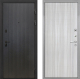 Входная металлическая Дверь Интекрон (INTECRON) Профит Black ФЛ-295 В-07 с молдингом Сандал белый в Лобне