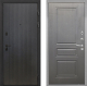 Входная металлическая Дверь Интекрон (INTECRON) Профит Black ФЛ-295 ФЛ-243 Графит вуд дуб в Лобне