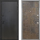 Входная металлическая Дверь Интекрон (INTECRON) Профит Black ФЛ-295 Гладкая Гранж в Лобне