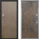 Входная металлическая Дверь Интекрон (INTECRON) Гектор Венге Коричневый Гладкая Гранж в Лобне