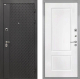 Входная металлическая Дверь Интекрон (INTECRON) Олимпия Black 4К КВ-2 Белый матовый в Лобне