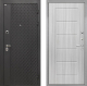 Входная металлическая Дверь Интекрон (INTECRON) Олимпия Black 4К ФЛ-39 Сандал белый в Лобне