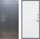 Входная металлическая Дверь Рекс (REX) 11 FL-243 Силк Сноу в Лобне
