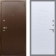 Входная металлическая Дверь Рекс (REX) 1А Медный Антик FL-289 Белый ясень в Лобне
