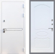 Входная металлическая Дверь Рекс (REX) 27 FL-128 Белый ясень в Лобне