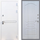 Входная металлическая Дверь Рекс (REX) 27 FL-128 Сандал белый в Лобне
