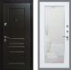 Дверь Рекс (REX) Премиум-Н Зеркало Пастораль Белый ясень в Лобне