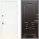 Входная металлическая Дверь Рекс (REX) 5 Белая Шагрень FL-128 Венге светлый в Лобне