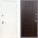 Входная металлическая Дверь Рекс (REX) 5 Белая Шагрень FL-183 Венге в Лобне