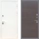 Входная металлическая Дверь Рекс (REX) 5 Белая Шагрень GL венге поперечный в Лобне