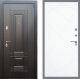 Входная металлическая Дверь Рекс (REX) 9 FL-291 Силк Сноу в Лобне