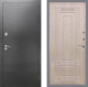 Входная металлическая Дверь Рекс (REX) 2А Серебро Антик FL-2 Беленый дуб в Лобне