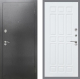 Входная металлическая Дверь Рекс (REX) 2А Серебро Антик FL-33 Силк Сноу в Лобне