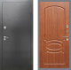 Входная металлическая Дверь Рекс (REX) 2А Серебро Антик FL-128 Морёная берёза в Лобне