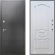 Входная металлическая Дверь Рекс (REX) 2А Серебро Антик FL-128 Лиственница беж в Лобне