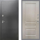 Входная металлическая Дверь Рекс (REX) 2А Серебро Антик FL-243 Беленый дуб в Лобне