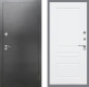 Входная металлическая Дверь Рекс (REX) 2А Серебро Антик FL-243 Силк Сноу в Лобне