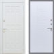 Входная металлическая Дверь Рекс (REX) 8 Силк Сноу FL-289 Белый ясень в Лобне