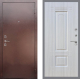 Входная металлическая Дверь Рекс (REX) 1 FL-2 Сандал белый в Лобне