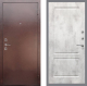 Входная металлическая Дверь Рекс (REX) 1 FL-117 Бетон светлый в Лобне