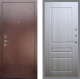Входная металлическая Дверь Рекс (REX) 1 FL-243 Сандал белый в Лобне