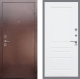 Входная металлическая Дверь Рекс (REX) 1 FL-243 Силк Сноу в Лобне