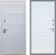 Входная металлическая Дверь Рекс (REX) 14 Силк Сноу FL-128 Белый ясень в Лобне