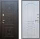 Входная металлическая Дверь Рекс (REX) 10 FL-128 Сандал белый в Лобне